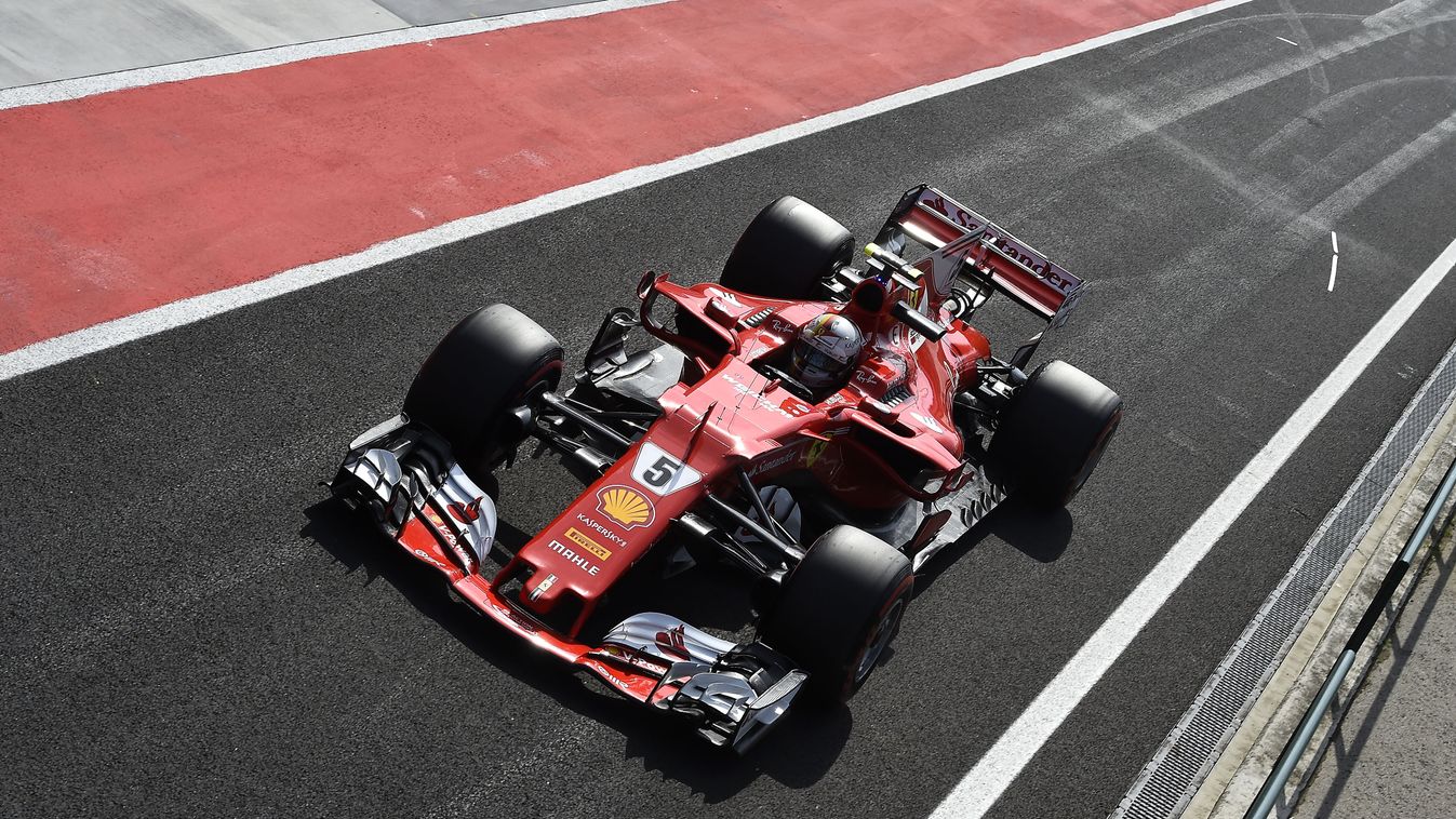 Forma-1, Sebastian Vettel, Scuderia Ferrari, Hungaroring teszt 