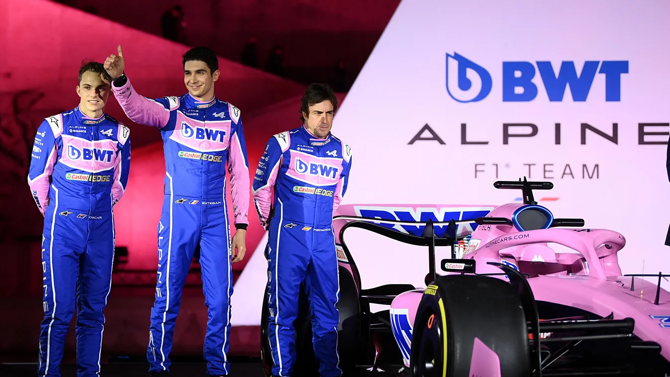 Forma-1, Alpine F1 Team, Fernando Alonso, Esteban Ocon, Oscar Piastri 