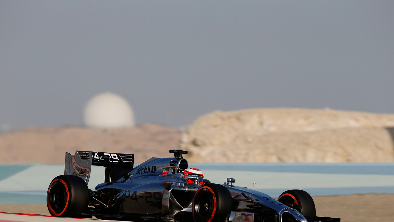 Kevin Magnussen, McLaren, Bahrein, teszt 