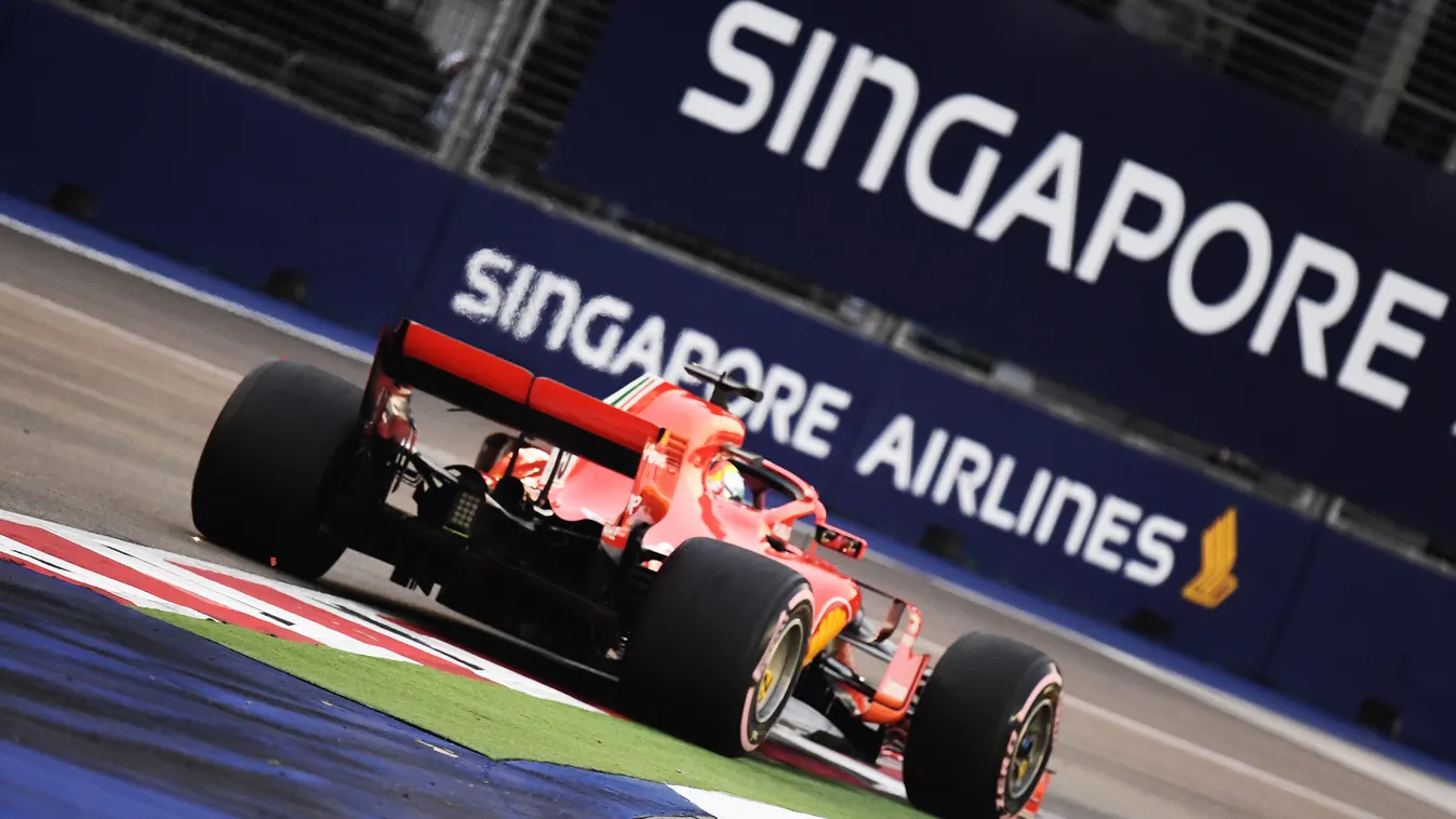 Forma-1, Sebastian Vettel, Scuderia Ferrari, Szingapúri Nagydíj, címlap 
