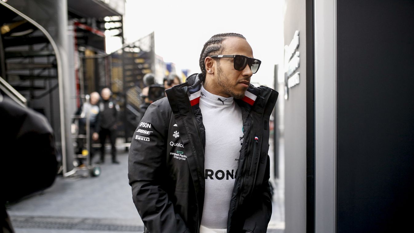 Forma-1, Lewis Hamilton, Mercedes-AMG Petronas, Barcelona, teszt 2. nap 