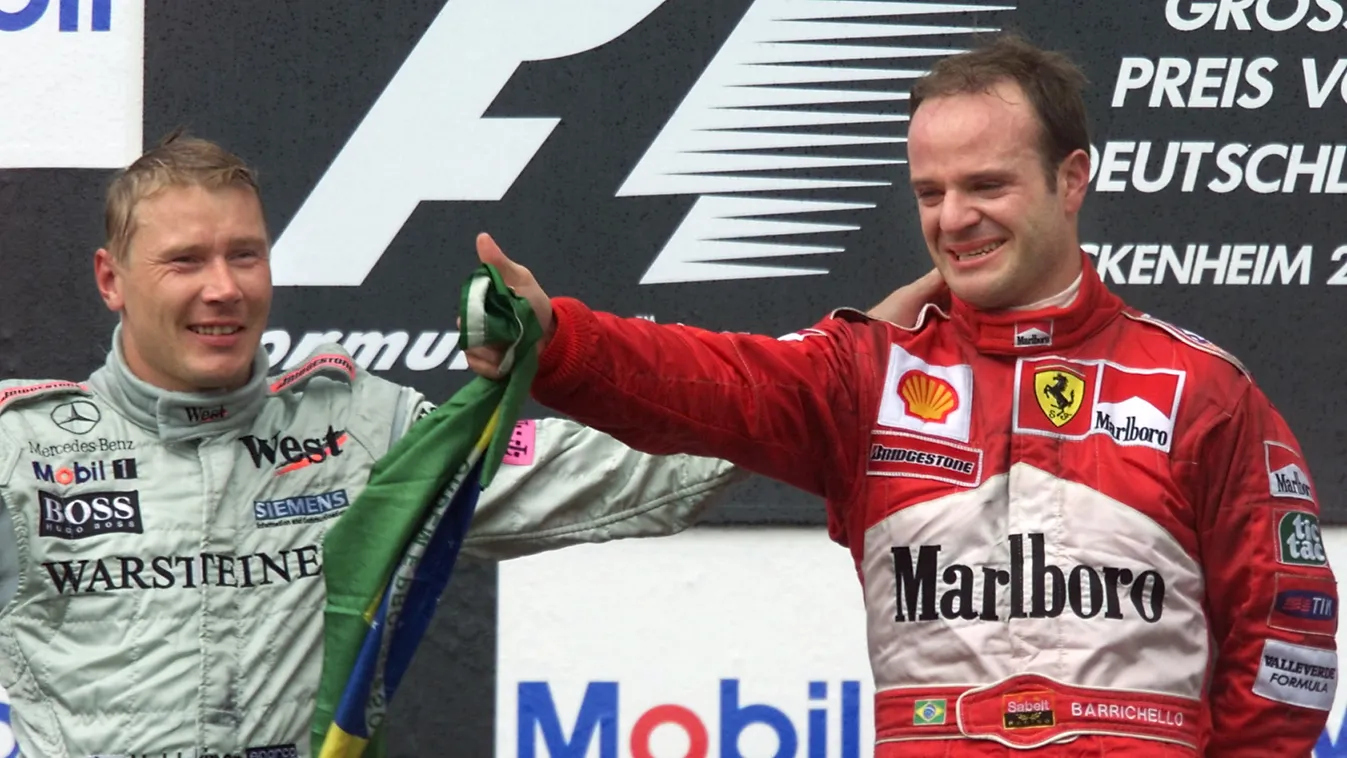 Forma-1, 2000, Német Nagydíj, Mika Hakkinen, Rubens Barrichello 