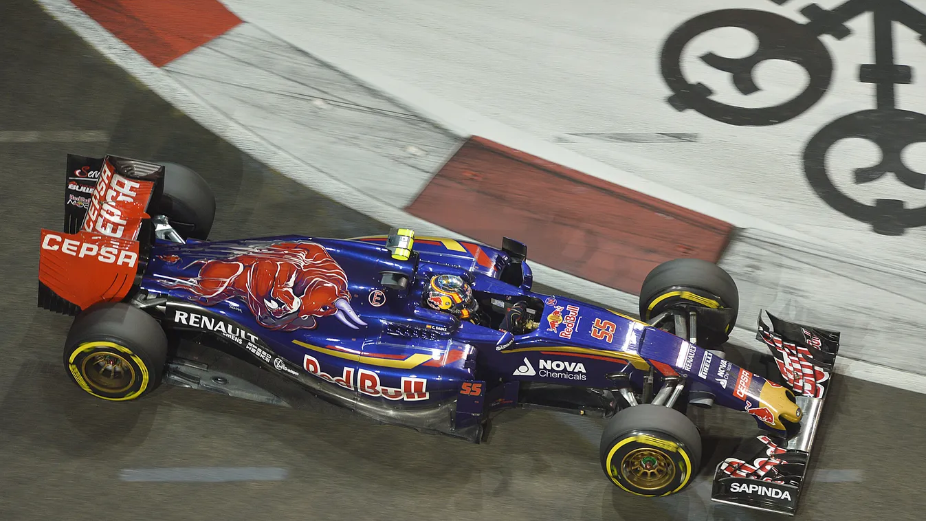 Forma-1, Carlos Sainz, Toro Rosso, Szingapúri Nagydíj 