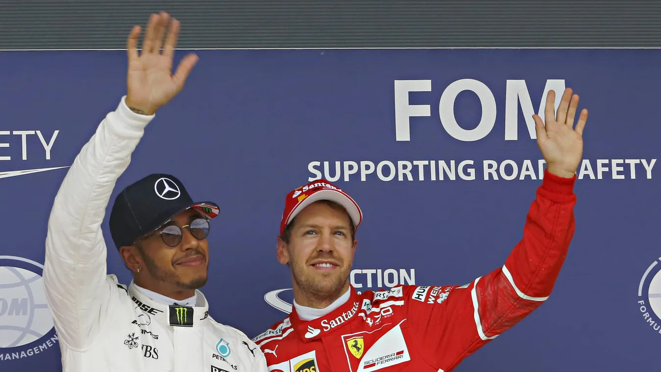 Forma-1, Lewis Hamilton, Mercedes-AMG Petronas, Sebastian Vettel, Scuderia Ferrari, Brit Nagydíj 