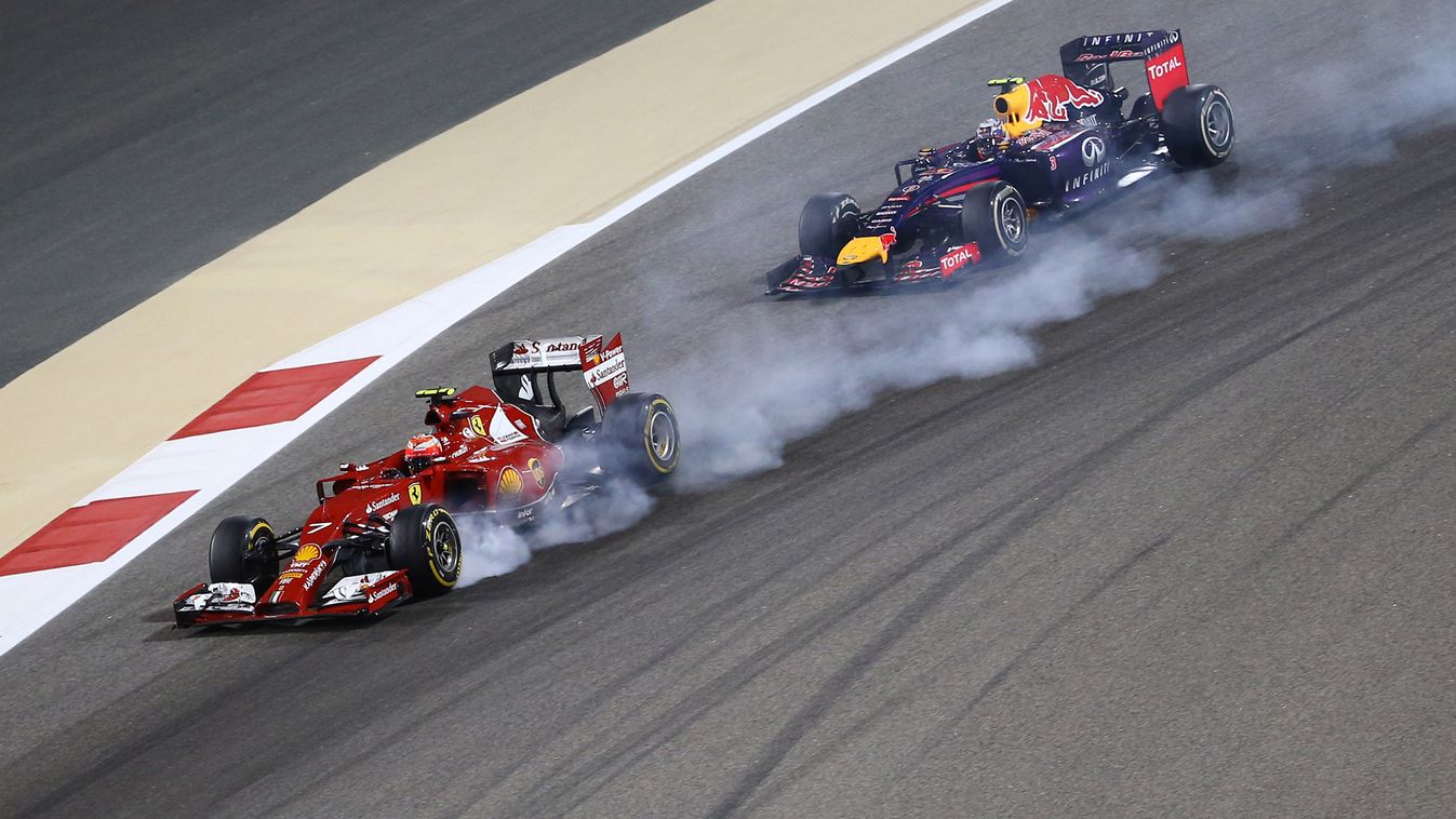 Forma-1, Kimi Räikkönen, Daniel Ricciardo, Ferrari, Red Bull, Bahreini Nagydíj 