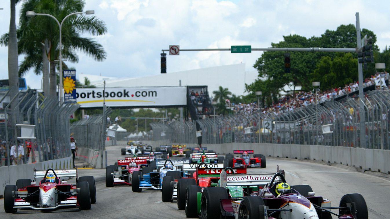 Champ Car World Series, CART, Bruno Junqueira, Newman Haas Racing, Lola-Ford, Miami 2003 
