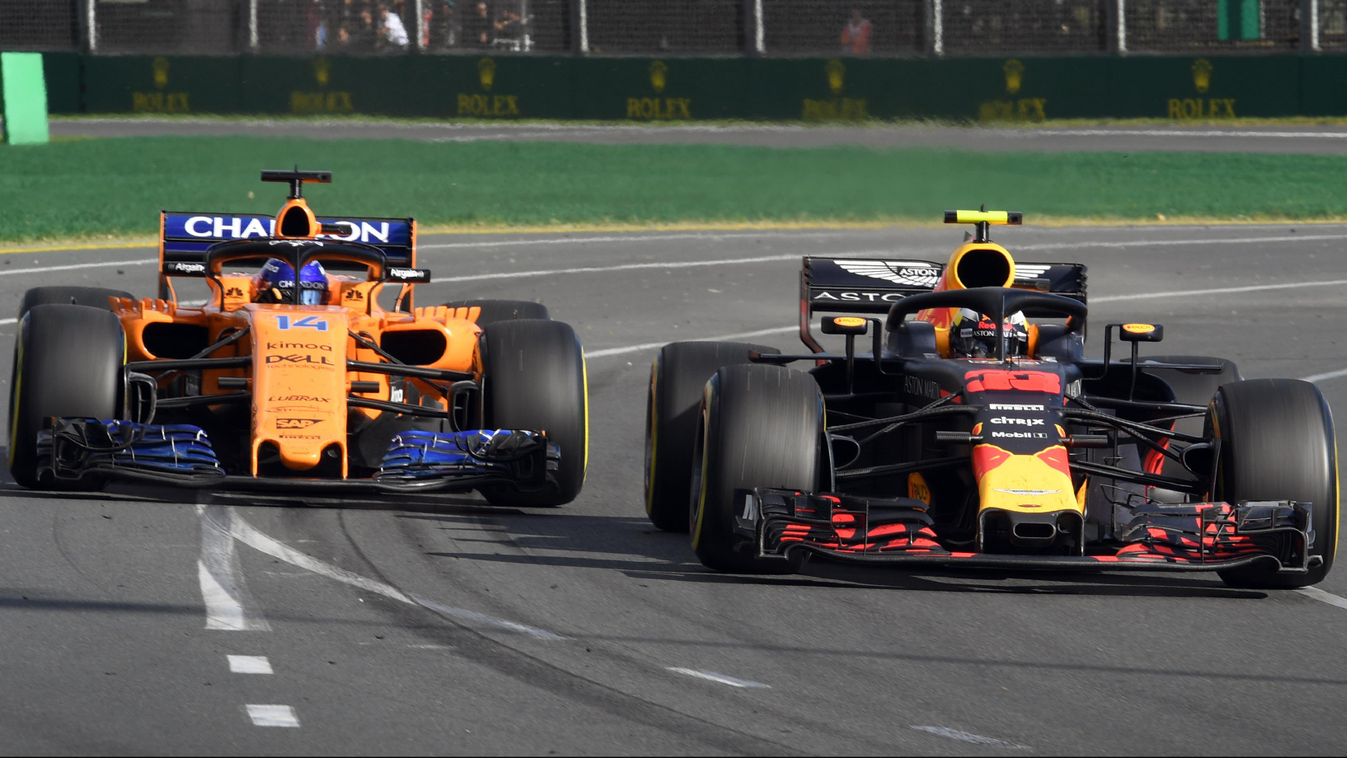Forma-1, Ausztrál Nagydíj, Fernando Alonso, McLaren Racing, Max Verstappen, Red Bull Racing 
