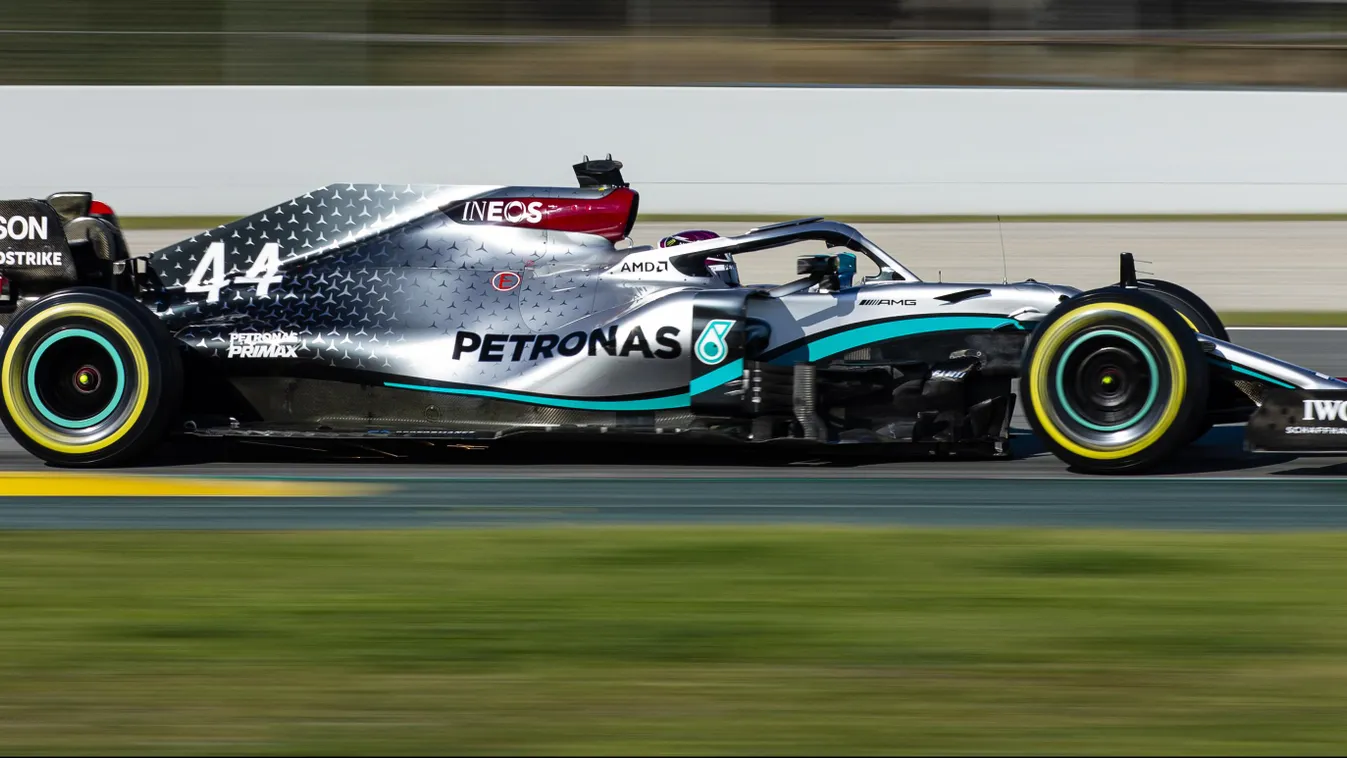 Forma-1, Lewis Hamilton, Mercedes, Barcelona teszt 2020 6. nap 