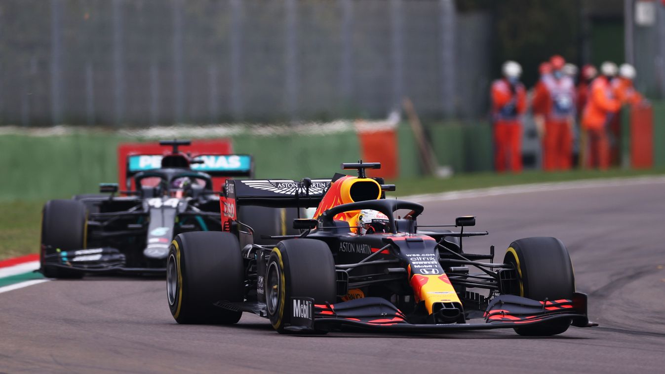 Forma-1, Max Verstappen, Red Bull, Lewis Hamilton, Mercedes, Emilia Romagna Nagydíj 2020 