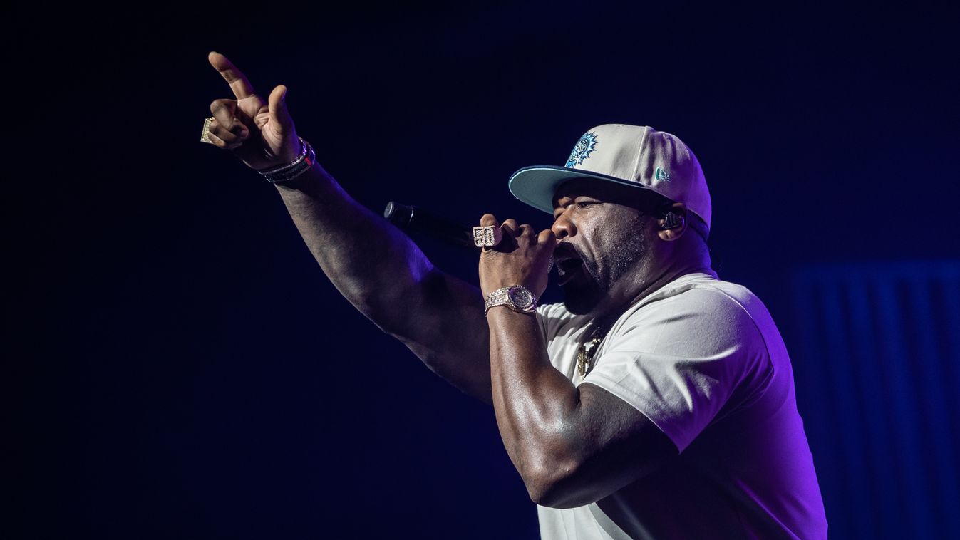 50 Cent, rapper, koncert, budapest, Aréna, 2022. 10. 25., Curtis James Jackson 