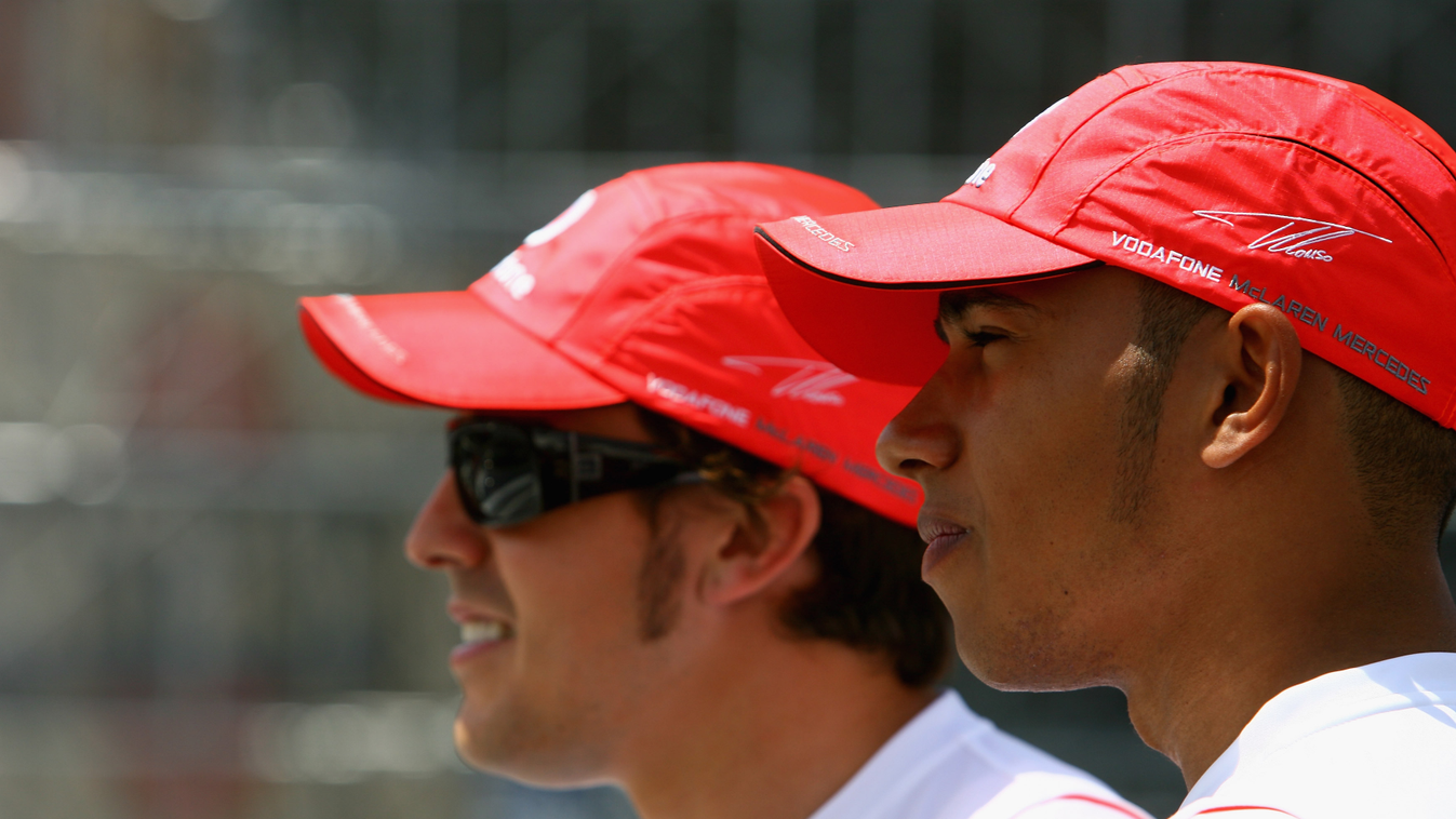 Forma-1, Lewis Hamilton, Fernando Alonso, McLaren, 2007 