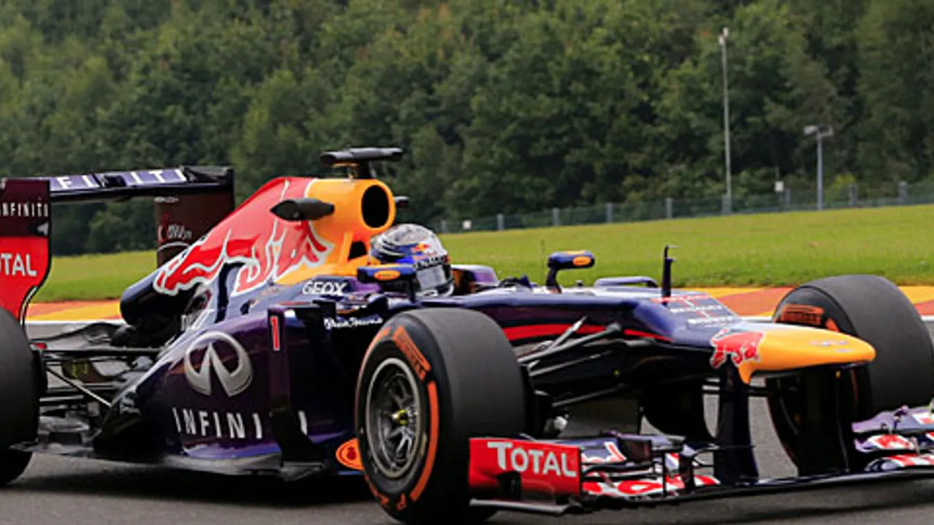 Forma-1, Belga Nagydíj, Sebastian Vettel, Red Bull