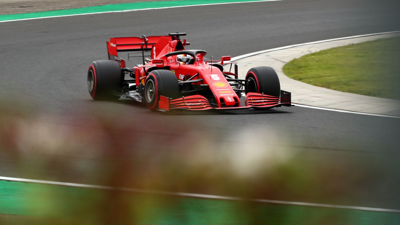 Forma-1, Magyar Nagydíj, időmérő, Sebastian Vettel, Scuderia Ferrari 