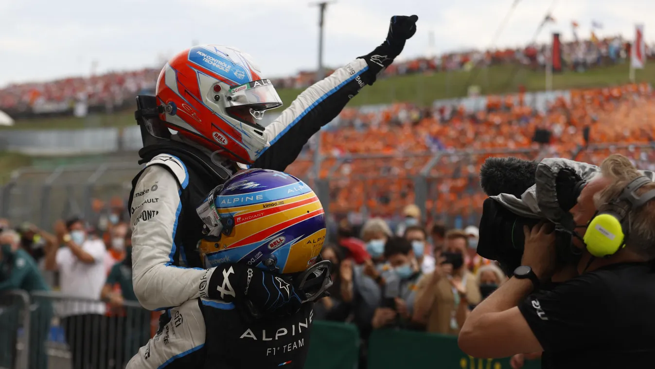 Forma-1, Magyar Nagydíj, Esteban Ocon, Alpine, Fernando Alonso 