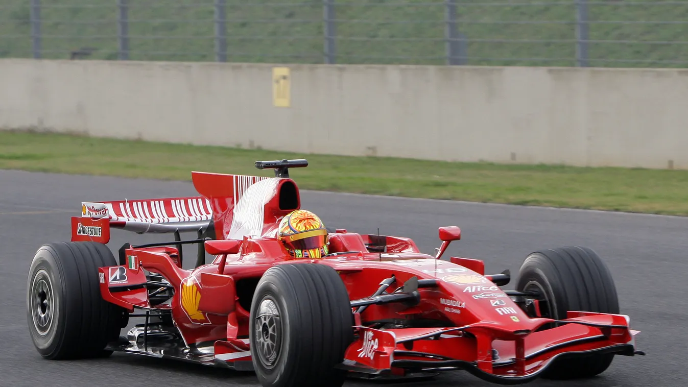 Forma-1, Valentino Rossi, Scuderia Ferrari, teszt, Mugello, 2008, F2008 