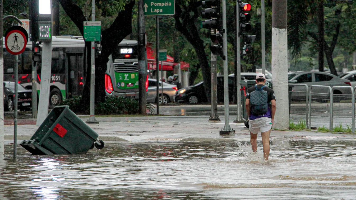 Többen meghaltak Brazíliában a heves esőzések okozta áradásokban, Brazília, eső, áradás, Brazíliaidőjárás