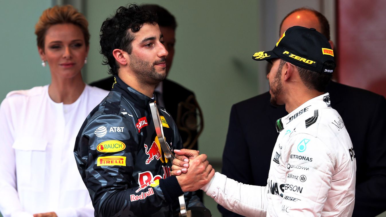 Forma-1, Daniel Ricciardo, Red Bull, Lewis Hamilton, Mercedes, Monacói Nagydíj 