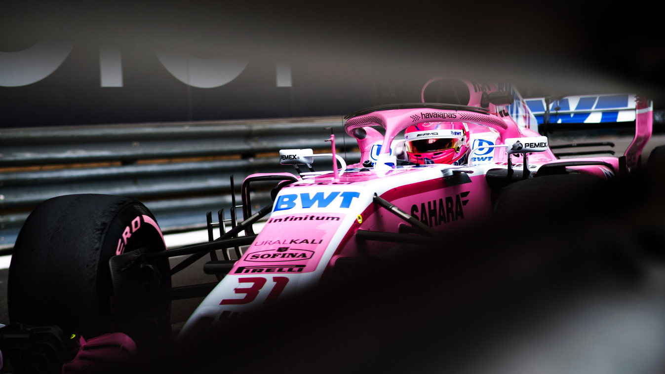 A Forma-1-es Monacói Nagydíj csütörtöki napja, Esteban Ocon, Force India 