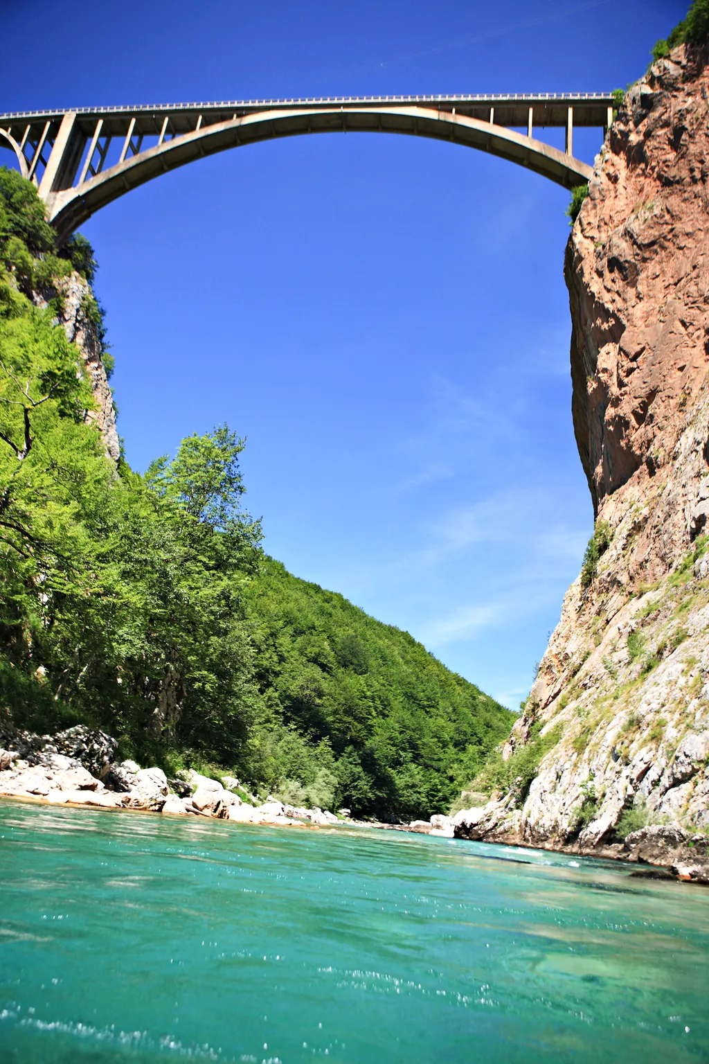 Tara-híd, Tara, híd, folyó, Montenegro 