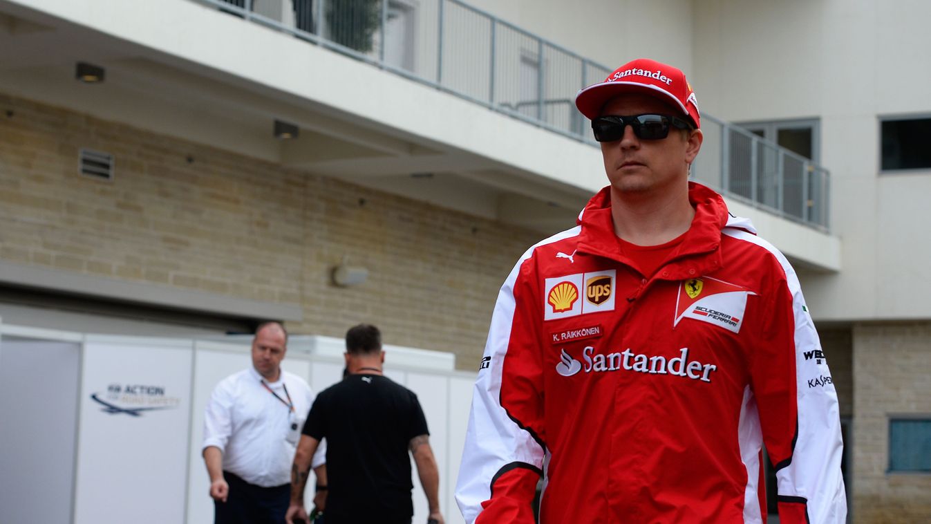 Forma-1, Kimi Räikkönen, Scuderia Ferrari, USA Nagydíj 