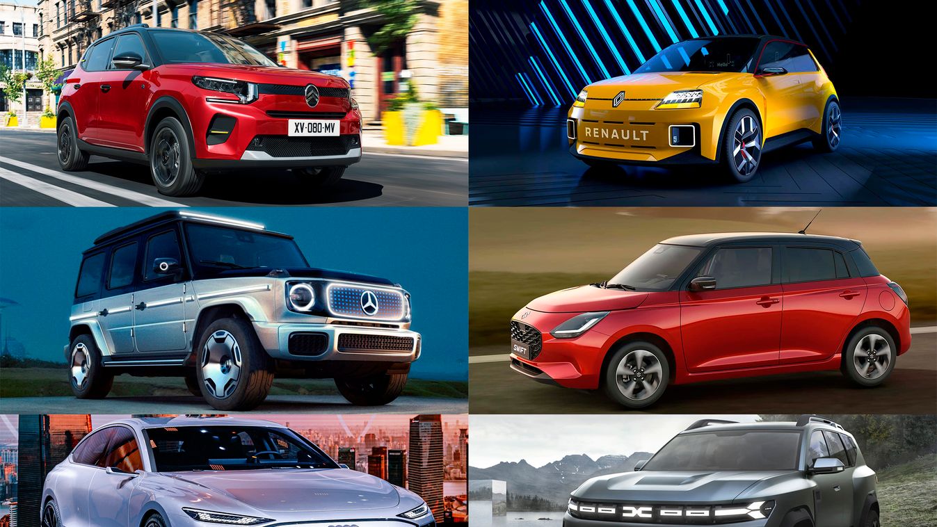 Citroen, Renault, Dacia, Suzuki, Mercedes, Audi, 2024 autóújdonságai 