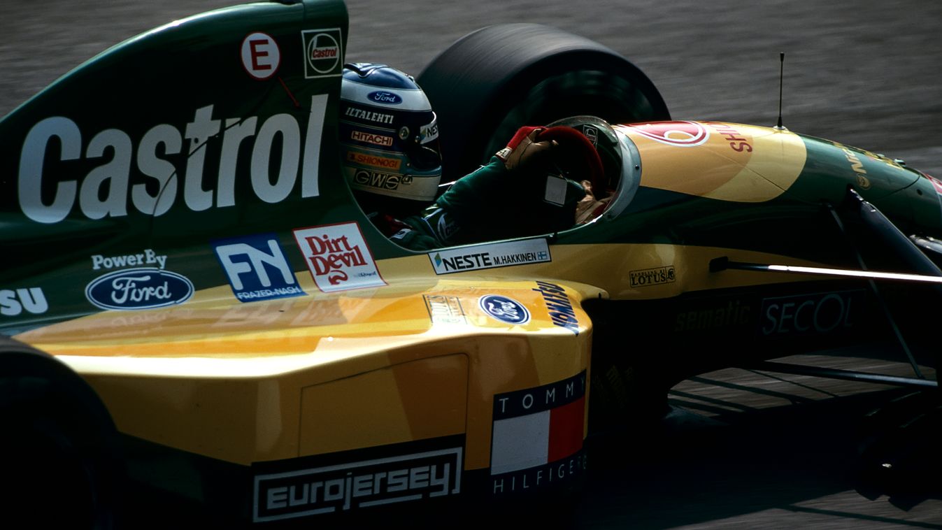 Forma-1, Mika Häkkinen, Lotus, 1992, Német Nagydíj 