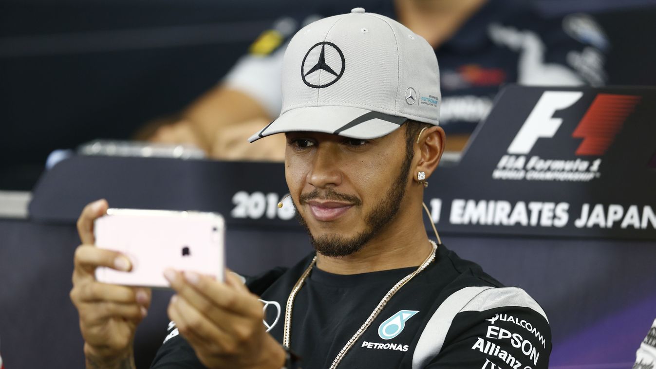 Forma-1, Lewis Hamilton, Mercedes AMG Petronas, Japán Nagydíj, iPhone 