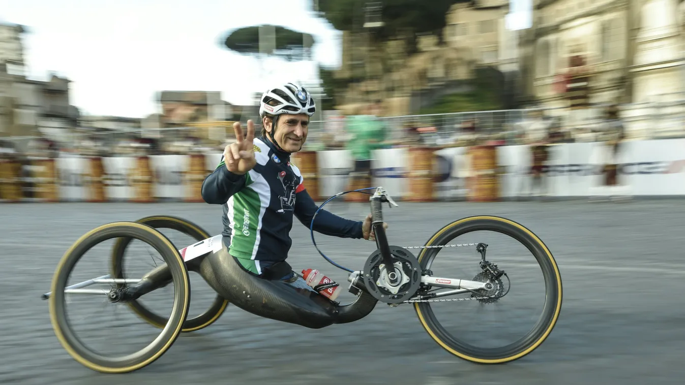 Alex Zanardi, Róma Maraton, parasport, kézi kerékpár 