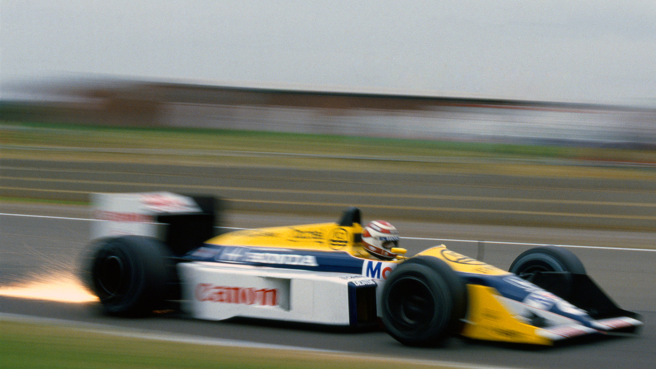 Forma-1, Nelson Piquet, Williams, 1987, Brit Nagydíj 