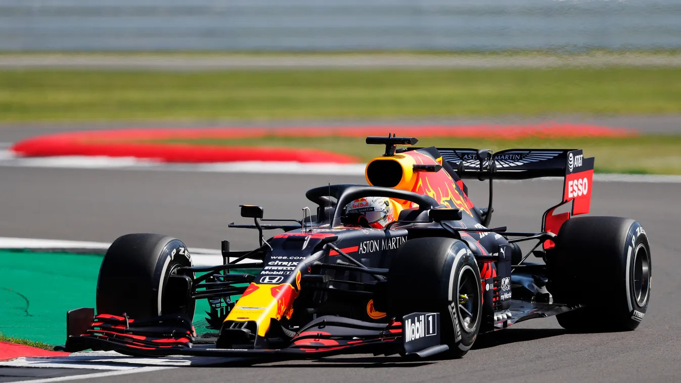 Forma-1, Max Verstappen, Red Bull, Brit Nagydíj 2020, péntek 