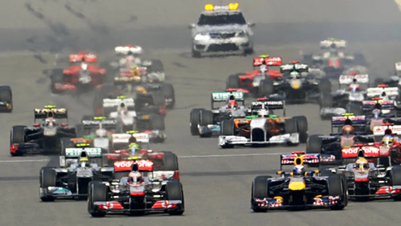 F1 Kínai Nagydíj rajt