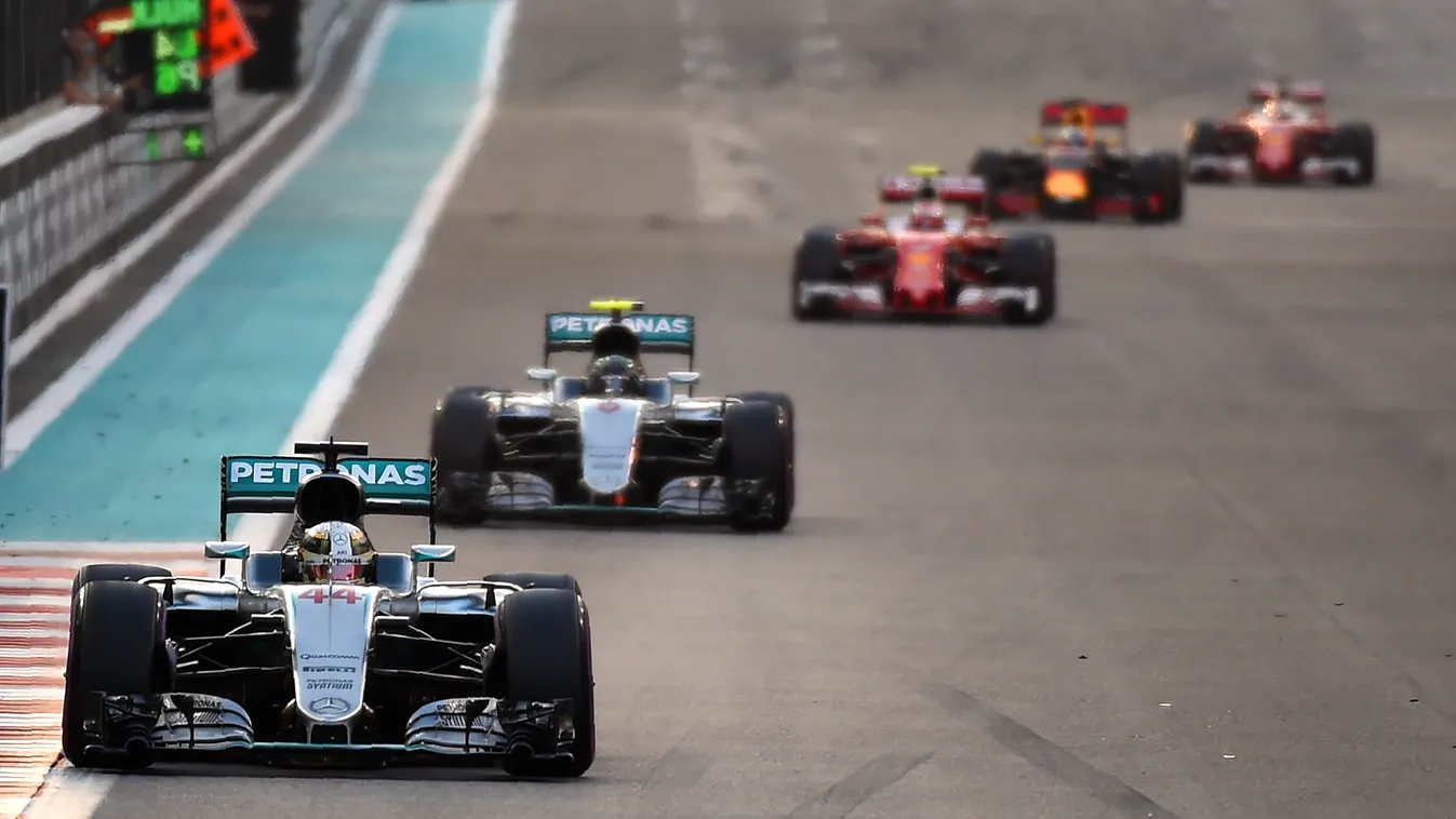 Abu Dhabi F1 Grand Prix auto-prix Horizontal 