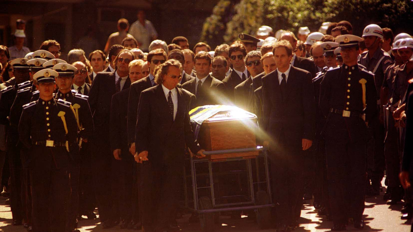 Forma-1, Ayrton Senna temetése 
