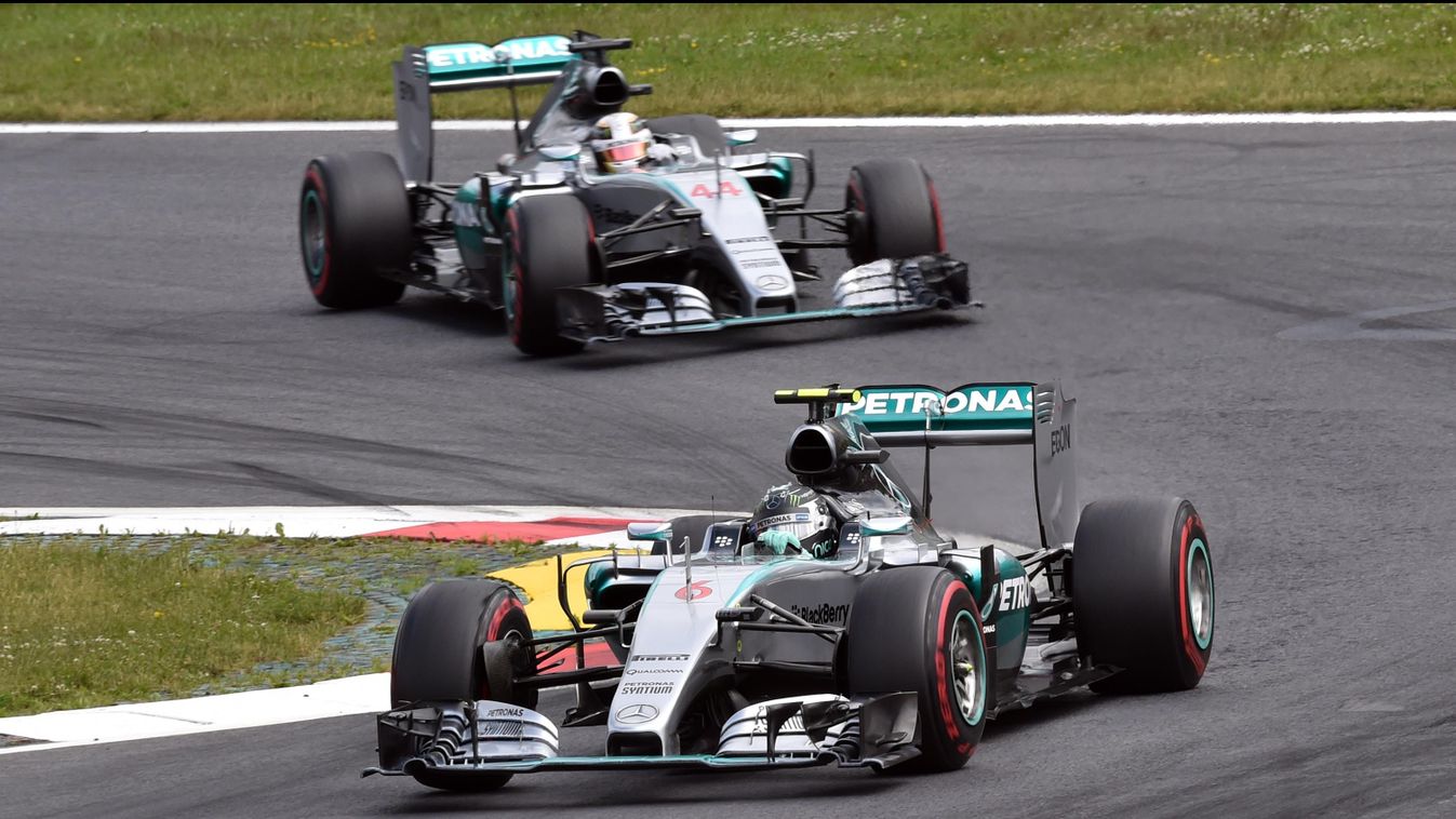 Forma-1, Nico Rosberg, Lewis Hamilton, Mercedes, Osztrák Nagydíj 