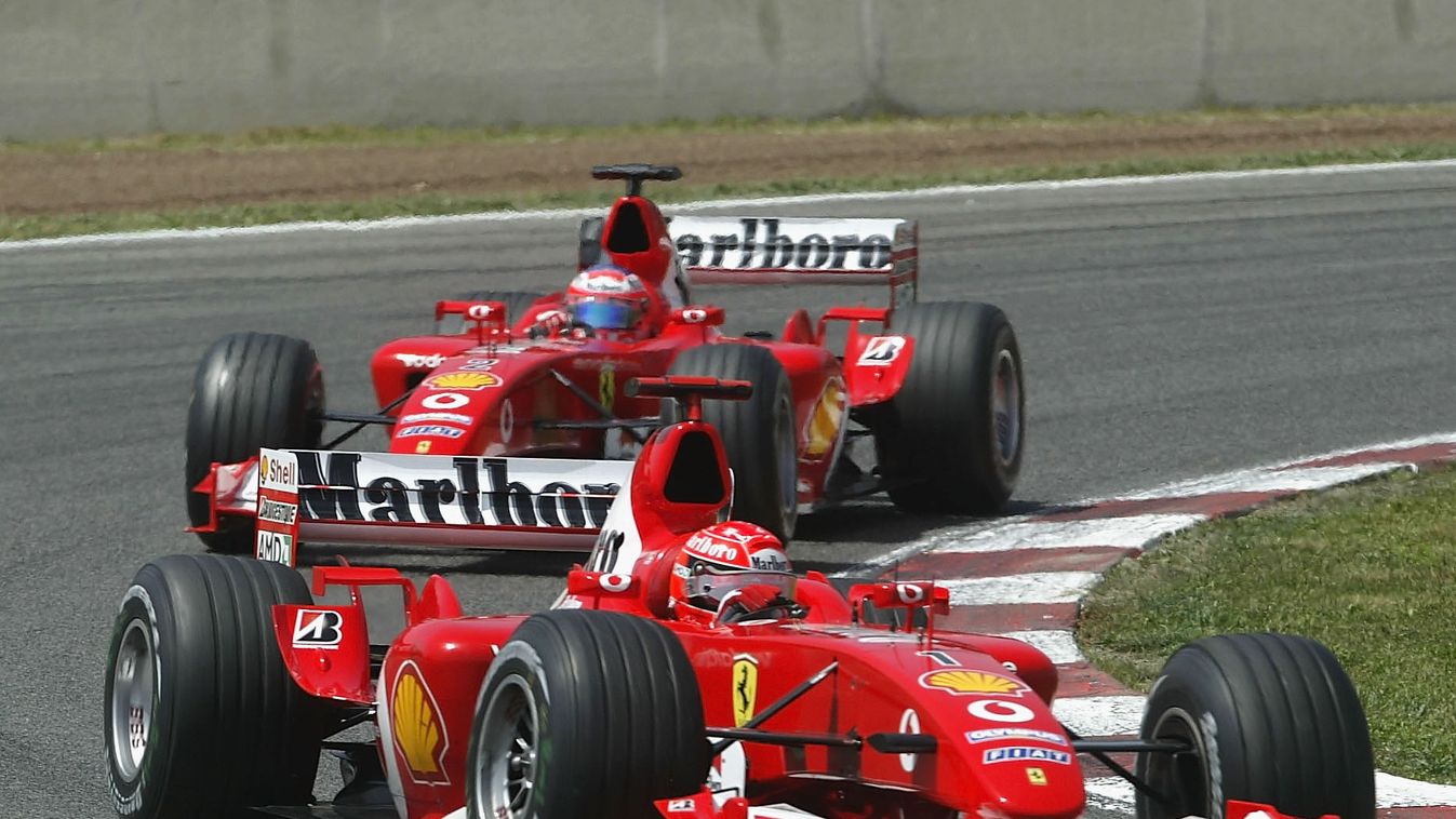 Forma-1, Michael Schumacher, Rubens Barrichello, Spanyol Nagydíj, 2003, Scuderia Ferrari 