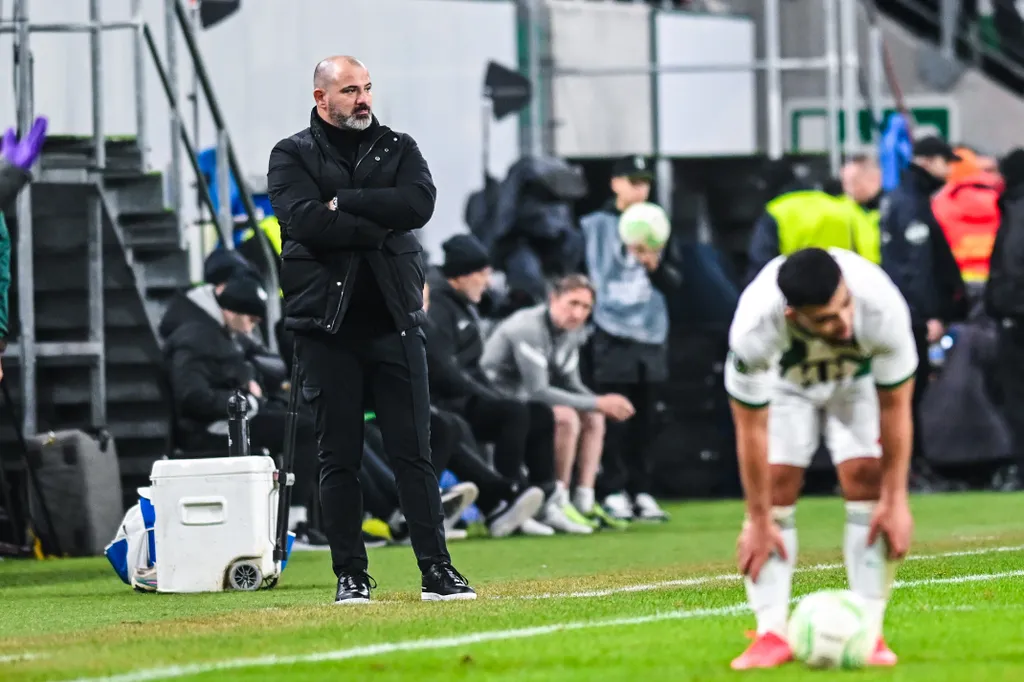 Ferencvárosi TC - ACF Fiorentina, FTC, Fradi, Ferencváros, Európa Konferencia Liga, csoportkör, 6. forduló, Groupama Aréna, Budapest, 2023.12.14. 