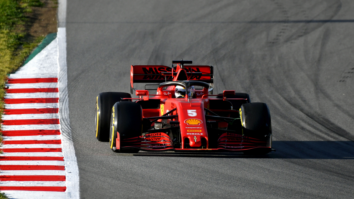 Forma-1, Sebastian Vettel, Barcelona teszt, Scuderia Ferrari 