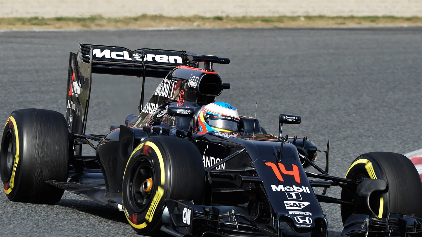 Forma-1, Fernando Alonso, McLaren, teszt 