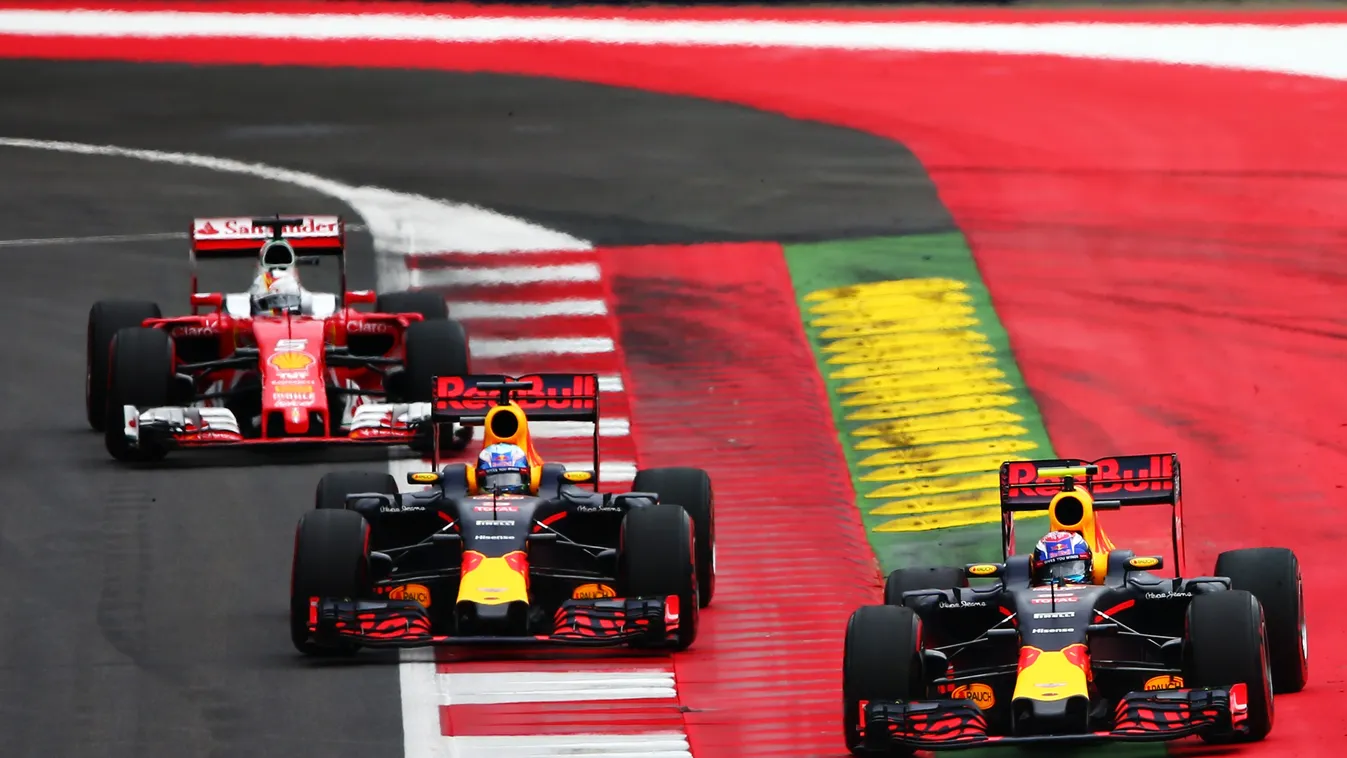 Forma-1, Max Verstappen, Daniel Ricciardo, Red Bull Racing, Sebastian Vettel, Scuderia Ferrari, Osztrák Nagydíj 