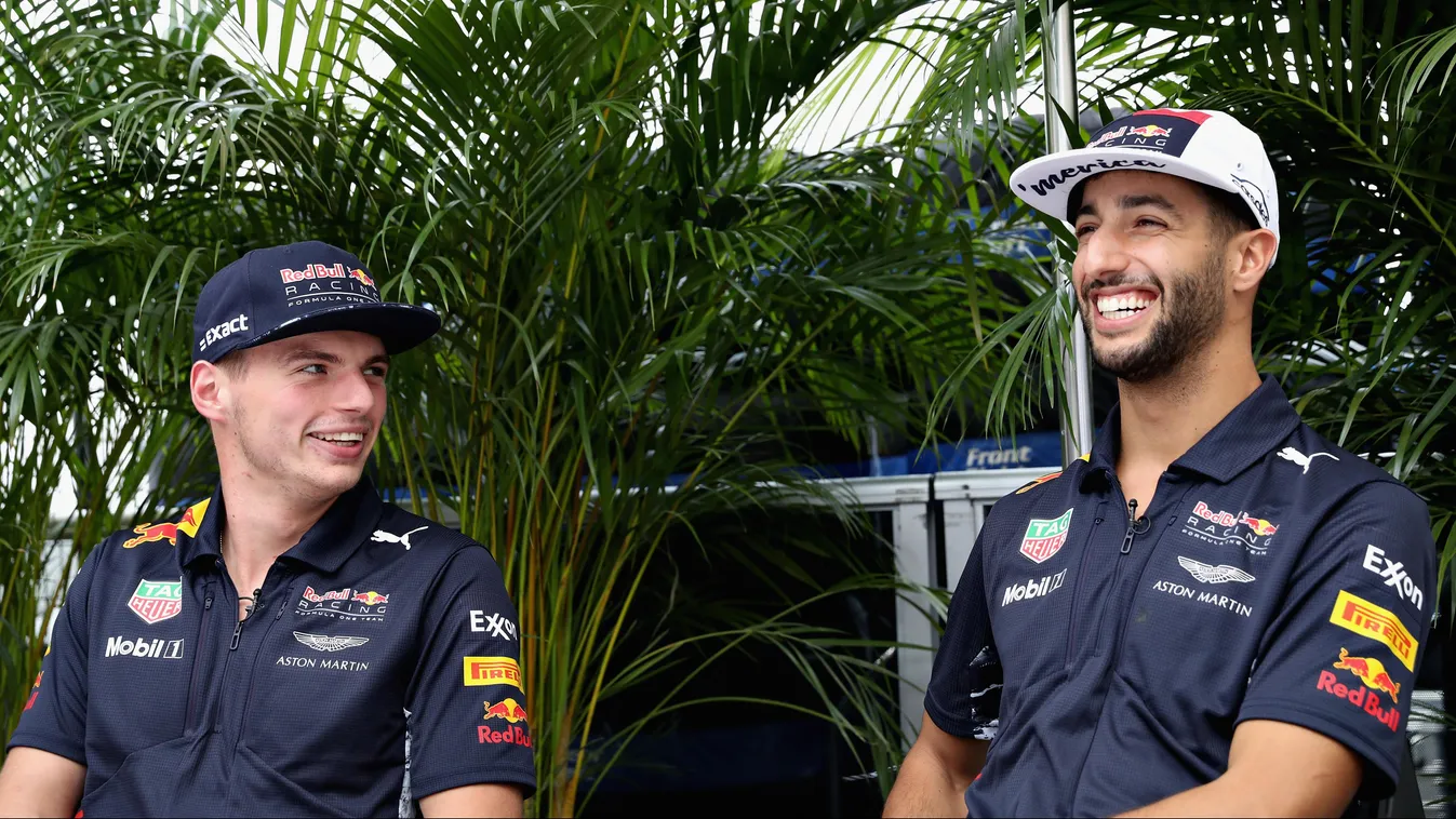 Forma-1, Daniel Ricciardo, Max Verstappen 