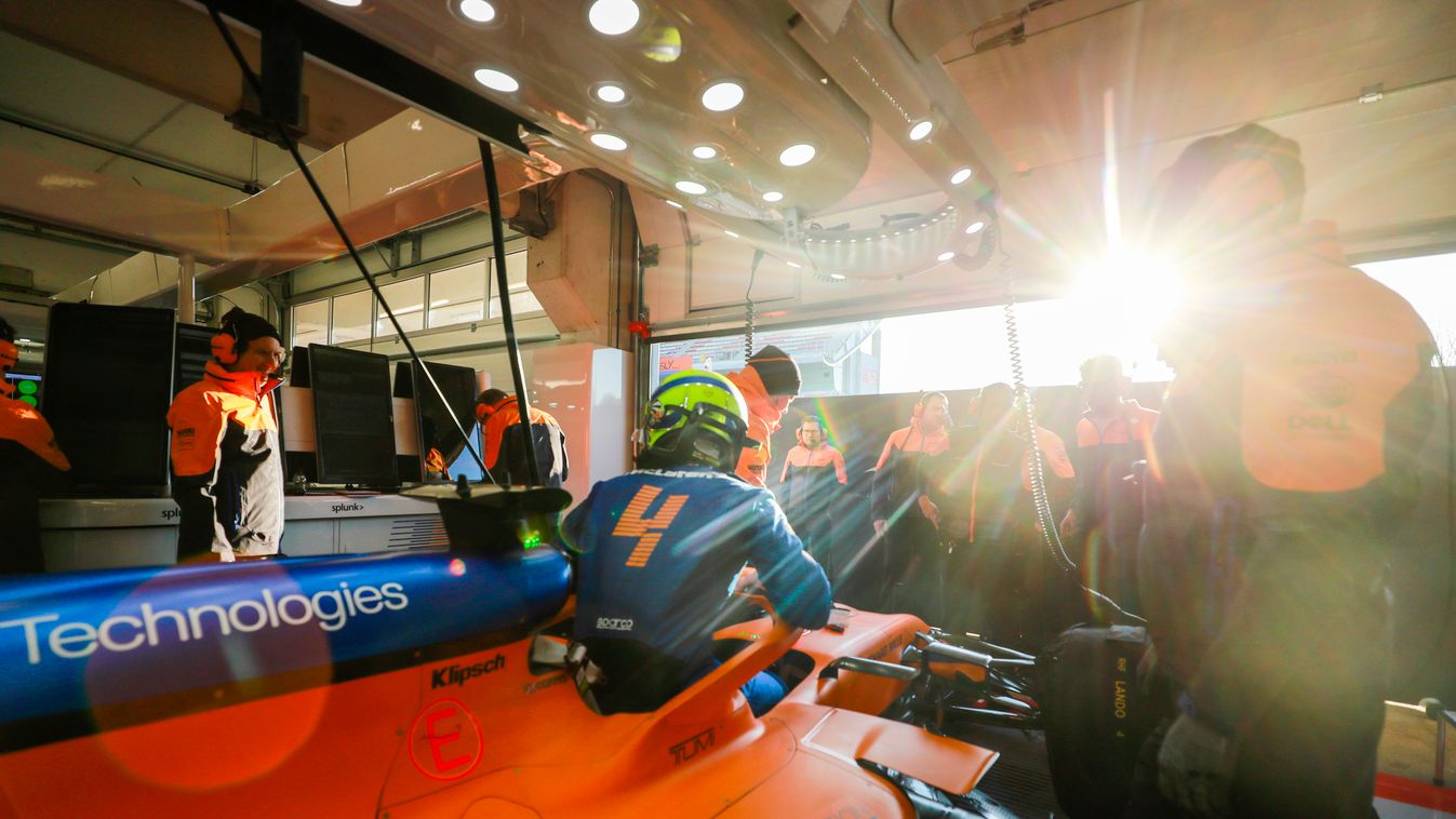Forma-1, Lando Norris, McLaren Racing, Barcelona teszt 