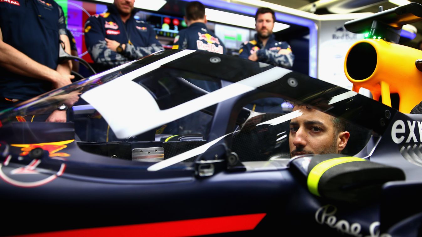 Forma-1, Daniel Ricciardo, Red Bull Racing, Orosz Nagydíj, szélvédő, aeroscreen 