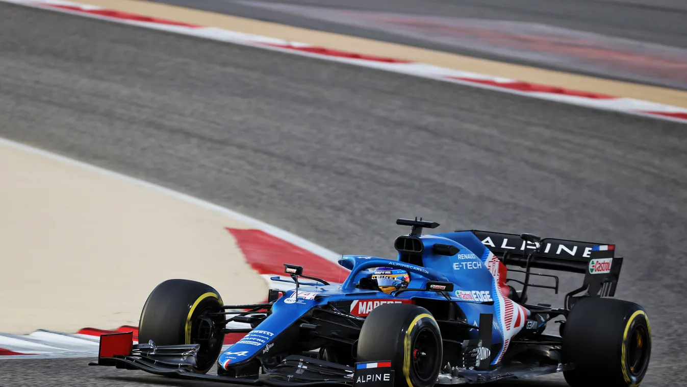Forma-1, Fernando Alonso, Alpine, Bahrein teszt 2. nap 