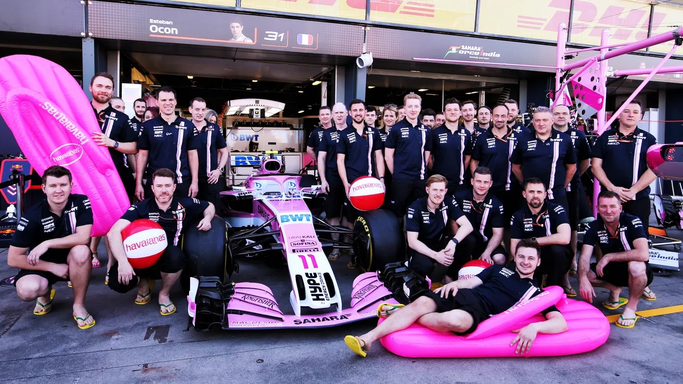 A Forma-1-es Ausztrál Nagydíj pénteki napja, Force India 