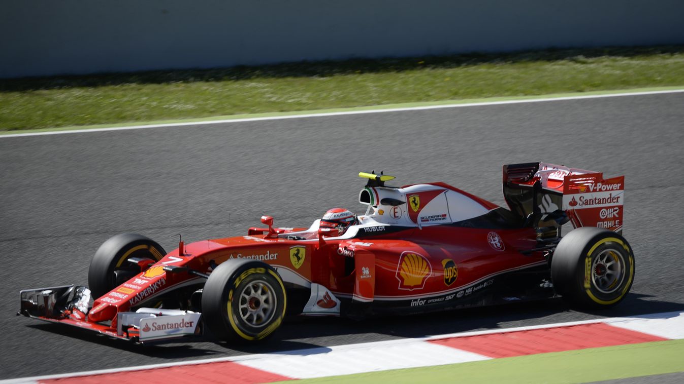 Forma-1, Spanyol Nagydíj, Kimi Räikkönen, Ferrari 