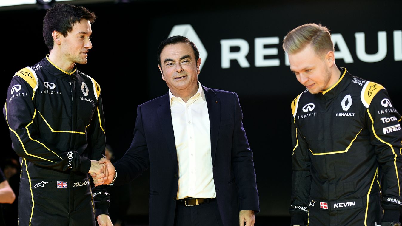 Forma-1, Jolyon Palmer, Carlos Ghosn, Kevin Magnussen, Renault Sport Racing 