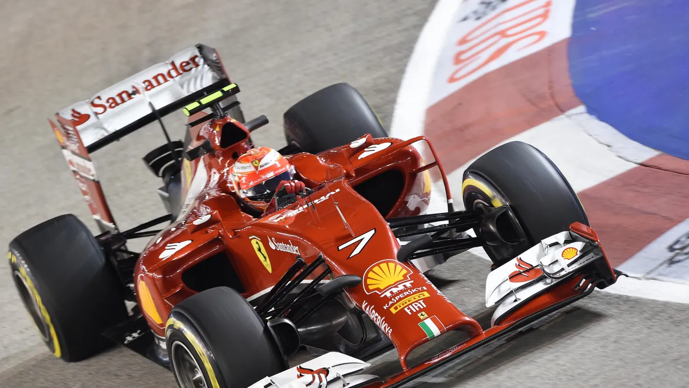 Forma-1, Kimi Räikkönen, Ferrari, Szingapúri Nagydíj 