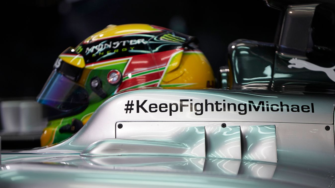 Forma-1, Lewis Hamilton, Mercedes AMG Petronas, keepfightingmichael 2014 