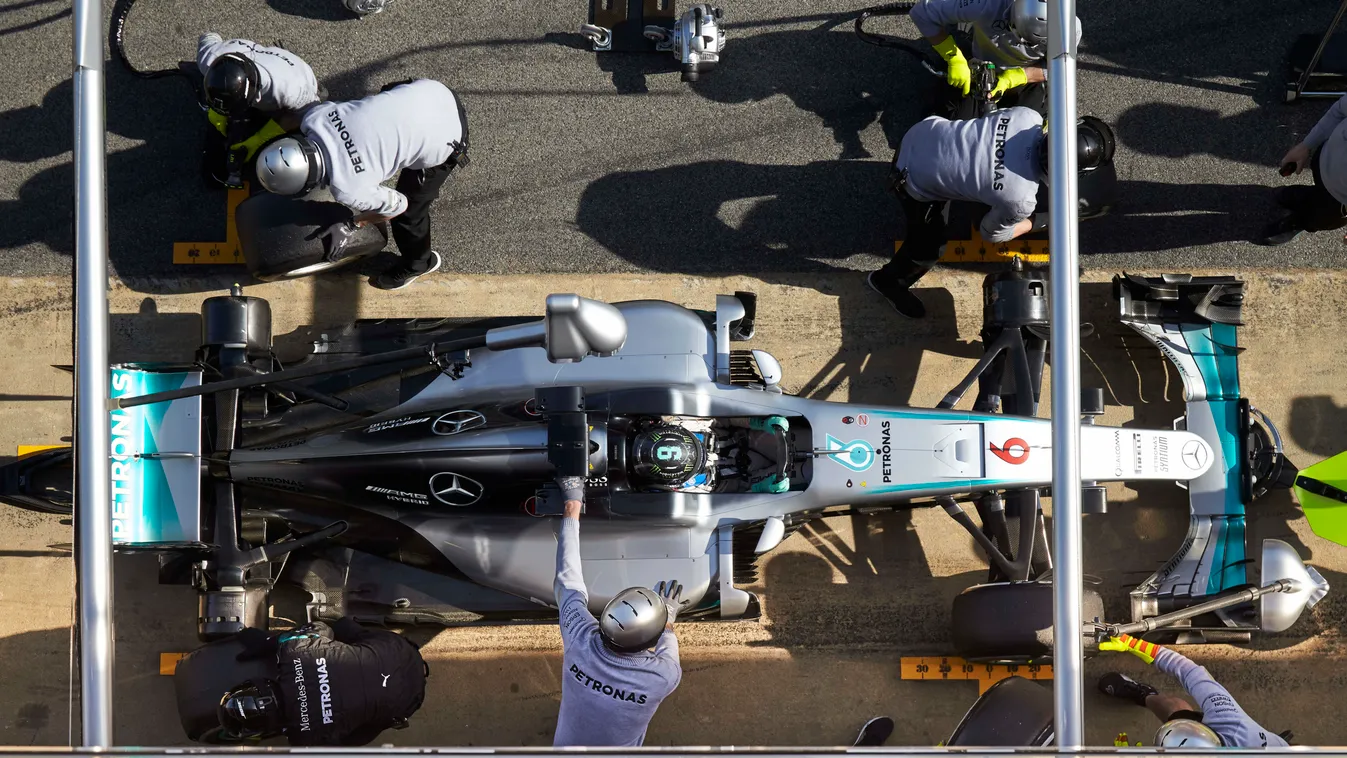 Forma-1, Nico Rosberg, Mercedes AMG Petronas, Barcelona teszt 