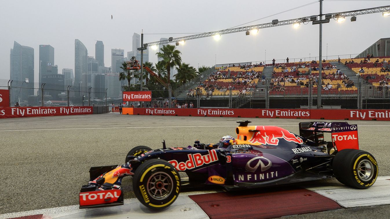 Forma-1, Daniel Ricciardo, Red Bull, Szingapúri Nagydíj 